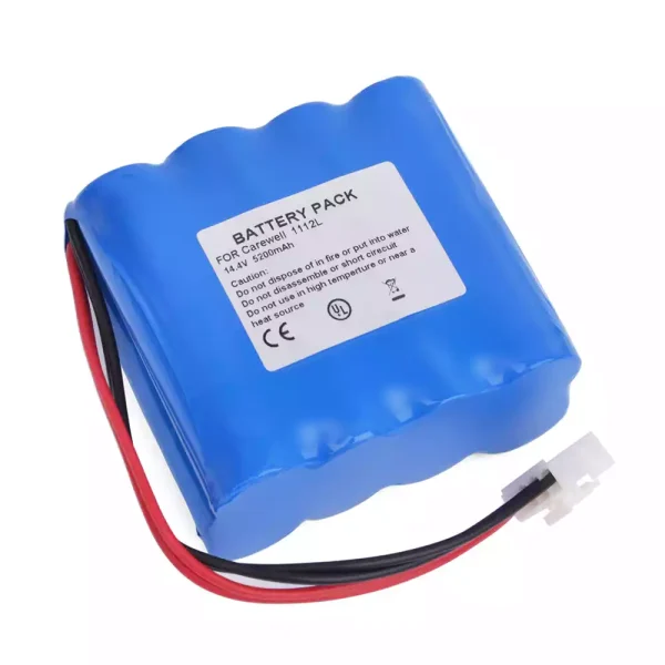 Bateria de reposição para Carewell ECG-1112 ECG-1112G ECG-1112L - Imagem 2