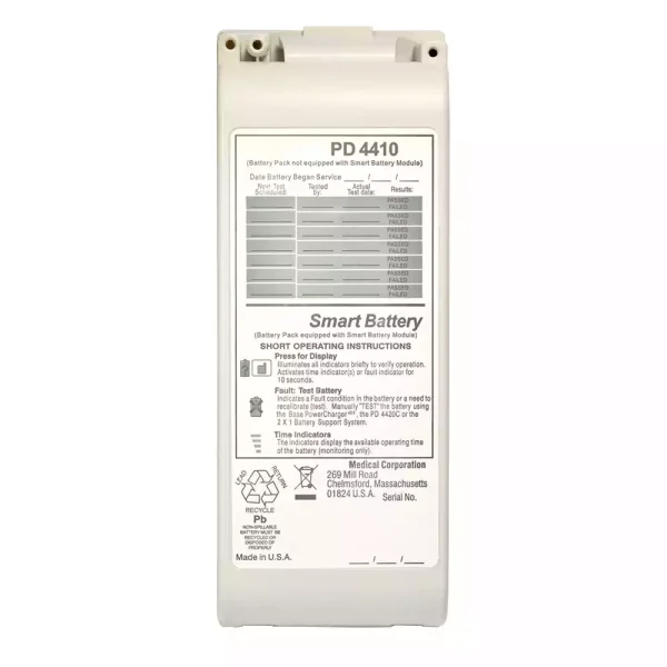 Bateria de reposição para Zoll PD4410