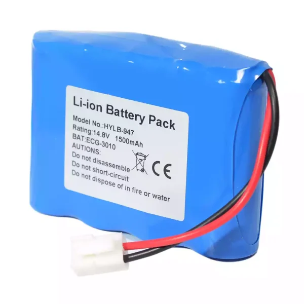 Bateria de reposição para Biocare HYLB-947,Biocare ECG-3010 - Imagem 2