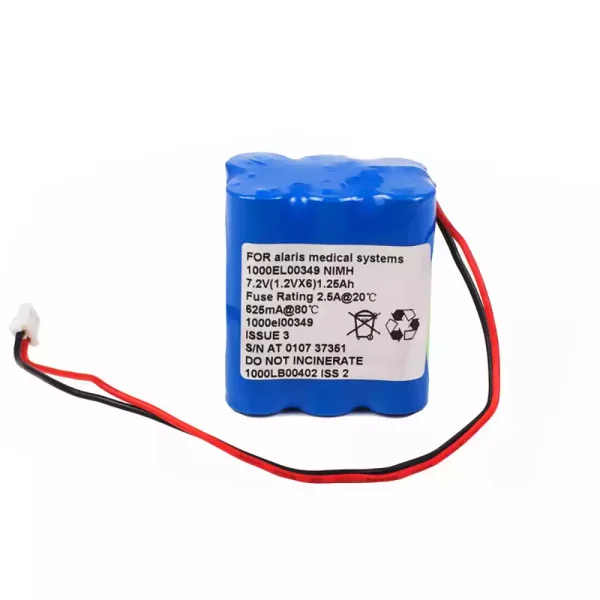 Bateria de reposição para Alaris 1000EL00349 GW Volumetric pump