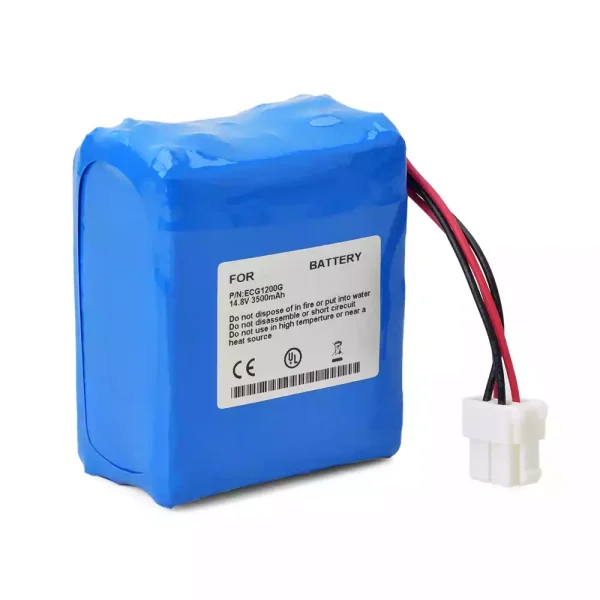 Bateria de reposição para CONTEC ECG-1200 ECG-1200G ECG-1600D - Imagem 2