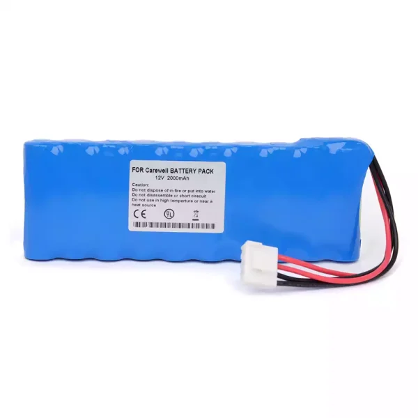 Bateria de reposição para Carewell ECG-1101,ECG-1101B,ECG-1101G