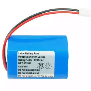 Bateria de reposição para Biocare HYLB-683 HYLB-293