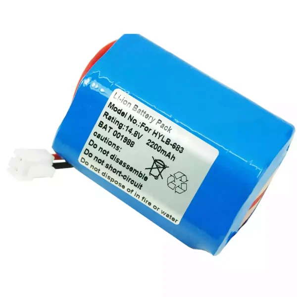 Bateria de reposição para Biocare HYLB-683 HYLB-293 - Imagem 2