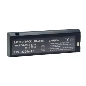 Bateria de reposição para Dongjiang ECG-11A,ECG-11B,DJAA-12B,XI QUE XD-7100,XD-7200