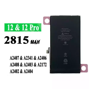 Bateria A2479 para iPhone 12,iPhone 12pro