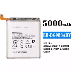 Bateria EB-BG988ABY para Samsung S20 Ultra