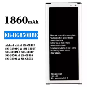 Bateria EB-BG850BBE para Samsung Alpha