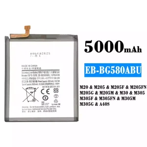 Bateria EB-BG580ABU para Samsung M20/A40S