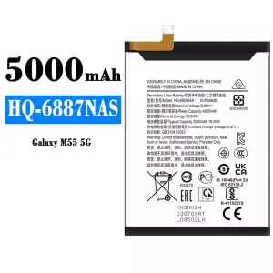 Bateria HQ-6887NAS para Samsung Galaxy M55 5G