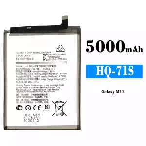 Bateria HQ-71S para Samsung Galaxy M11