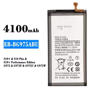 Bateria EB-BG975ABU para Samsung S10+,S10 Plus