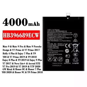 Bateria HB396689ECW para HUAWEI Mate 9 / Mate 9 Pro / Enjoy 7 Plus / Y9 / Y8S / Y9 2018 / Enjoy 8 Plus / Y9 2019 / Enjoy 9 Plus / Y7 2017 / Nova Lite+ /Y7 Pro 2019 / Y7 2019 / Y7P 2020 / Honor 8C / Honor 7 Plus/Y8S 2020 / Honor 9C /