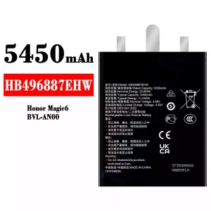 Bateria HB496887EHW para HUAWEI Honor Magie 6