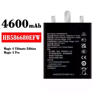 Bateria HB586680EFW para HUAWEI Magic 4 Ultimate Edition / Magic 4 Pro