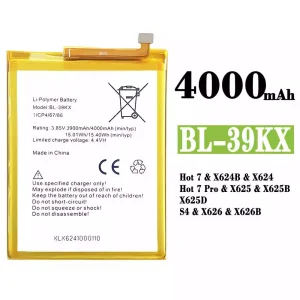 Bateria BL-39KX para Infinix Hot 7 / Hot 7 Pro