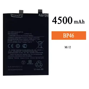 Bateria BP46 para Xiaomi Mi 12