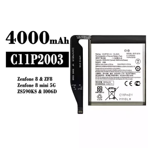 Bateria C11P2003 para Asus Zenfone 8 / Zenfone 8 mini