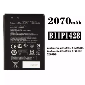 Bateria B11P1428 para Asus Zenfone Go ZB450KL / ZB452KG