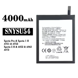 Bateria SNYSU54 para Sony Xperia Pro,X1ii/5/5ii