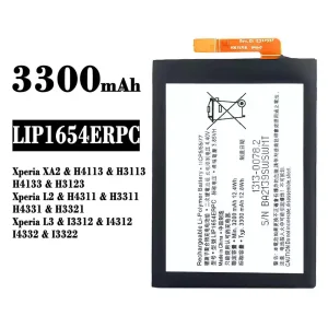 Bateria LIP1654ERPC para Sony Xperia XA2 / Xperia L2 / Xperia L3