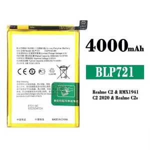 Bateria BLP721 para OPPO Realme C2 / Realme C2s