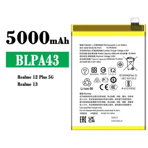 Bateria BLPA43 para OPPO Realme 12 Plus /Realme 13