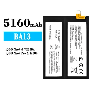 Bateria BA13 para VIVO iQOO Neo 9/iQOO Neo 9 Pro