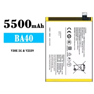 Bateria BA40 para VIVO V30E 5G