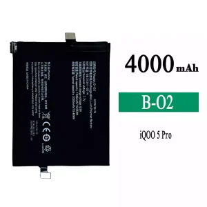 Bateria B-O2 para VIVO iQOO 5 Pro