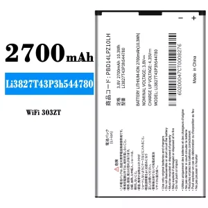 Bateria Li3827T43P3h544780 para ZTE WiFi 303ZT