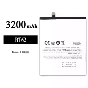 Bateria BT62 para Meizu X/M682Q