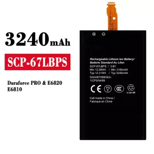 Bateria SCP-67LBPS para Kyocera Dura PRO/E6820/E6810