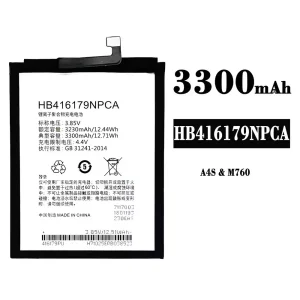 Bateria HB416179NPCA para China Mobile A4S/M760