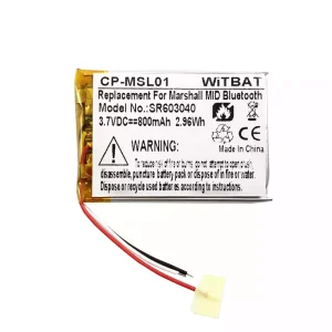 Bateria de reposição para Marshall Monitor,Monitor II,Soundcore Ace A1, Adidas  RPT-01,Urbanears Pampas,Urbanears Plattan 2 BT,Major III Voice