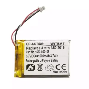 Bateria de reposição para Astro A50 2019 2020 2021,623441