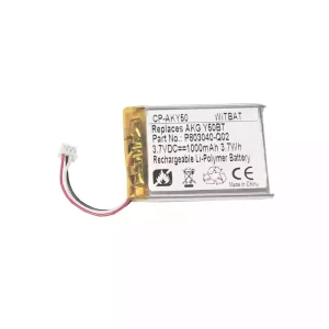 Bateria de reposição para AKG Y50BT,C50BT,P083040-Q02,USN-603048PCN-AK