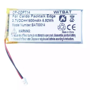 Bateria de reposição para Cardo Packtalk Edge,BAT00014