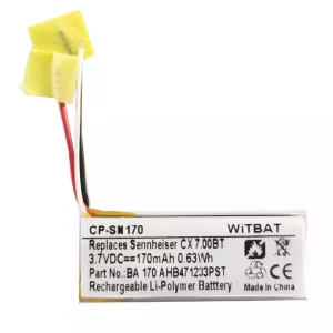 Bateria de reposição para BA 170, AHB471233PST estojo de carregamento