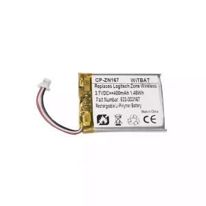 Bateria de reposição para Logitech Zone Wireless,Zone Wireless Plus,Zone 900