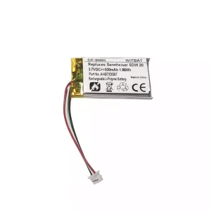 Bateria de reposição para Sennheiser SDW 30,SDW 30 HS,SDW 60,SDW 60 HS