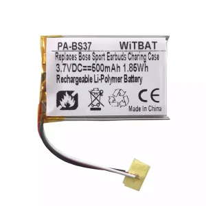 Bateria de reposição para Bose Sport Earbuds Bluetooth Earphone estojo de carregamento