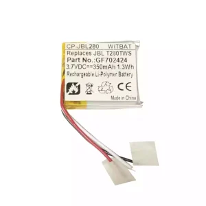 Bateria de reposição para JBL T280TWS estojo de carregamento,GF702424