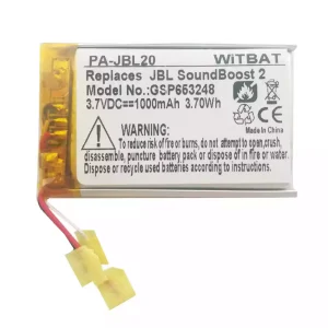 Bateria de reposição para JBL SoundBoost 2,GSP653248