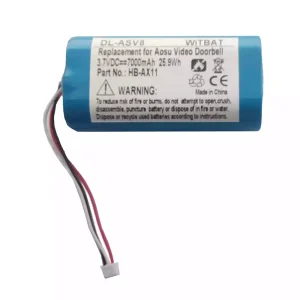 Bateria para Aosu Video Doorbell V8,V8S,V8P,V8 pro,HB-AX11